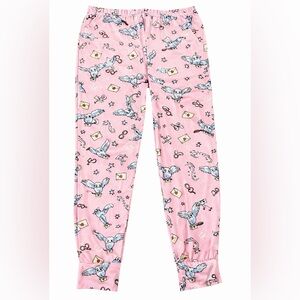 Harry Potter Hedwig Owl Pink Pajama Lounge Pants Women’s - Size XL New